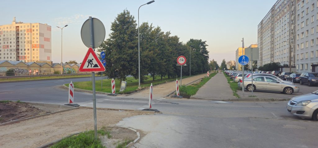 Velosipēdu ceļš Rīga - Ulbroka (Augusta Deglava iela) - Jalgrattatee - ehituse fotod