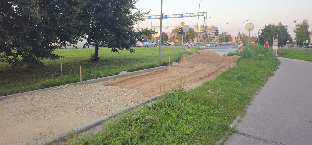 Velosipēdu ceļš Rīga - Ulbroka (Augusta Deglava iela) - Jalgrattatee - ehituse fotod