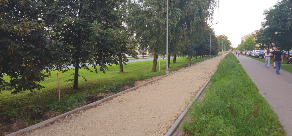 Velosipēdu ceļš Rīga - Ulbroka (Augusta Deglava iela) - Jalgrattatee - ehituse fotod