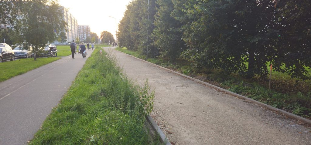 Velosipēdu ceļš Rīga - Ulbroka (Augusta Deglava iela) - Jalgrattatee - ehituse fotod