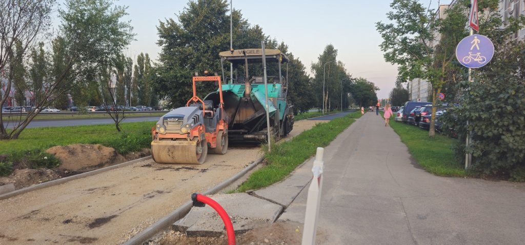 Velosipēdu ceļš Rīga - Ulbroka (Augusta Deglava iela) - Jalgrattatee - ehituse fotod