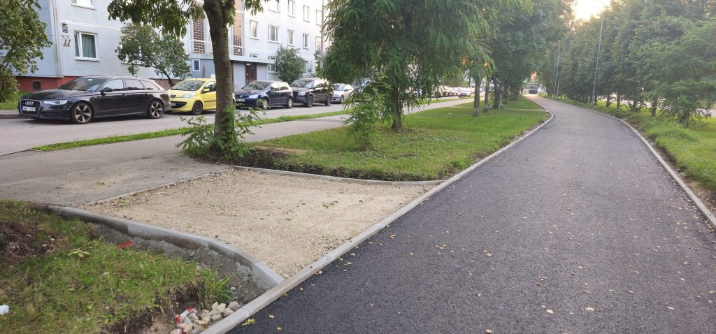 Velosipēdu ceļš Rīga - Ulbroka (Augusta Deglava iela) - Jalgrattatee - ehituse fotod