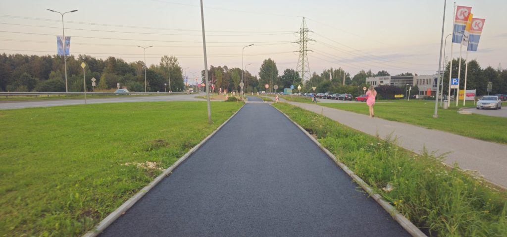 Velosipēdu ceļš Rīga - Ulbroka (Augusta Deglava iela) - Jalgrattatee - ehituse fotod