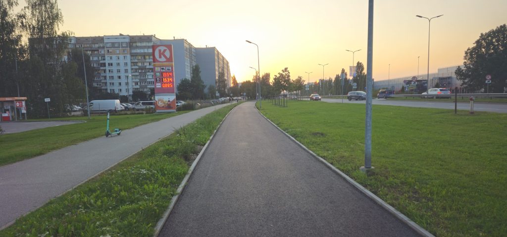 Velosipēdu ceļš Rīga - Ulbroka (Augusta Deglava iela) - Jalgrattatee - ehituse fotod