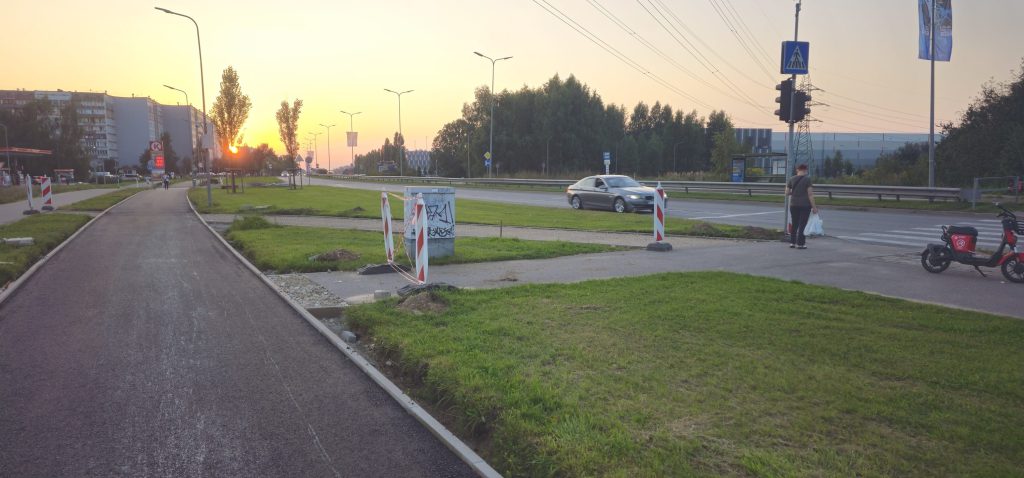 Velosipēdu ceļš Rīga - Ulbroka (Augusta Deglava iela) - Jalgrattatee - ehituse fotod