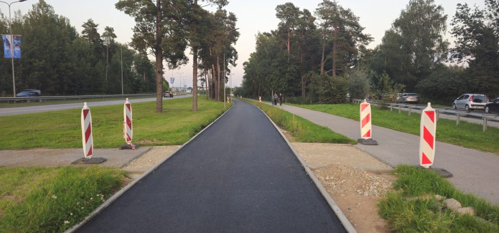 Velosipēdu ceļš Rīga - Ulbroka (Augusta Deglava iela) - Jalgrattatee - ehituse fotod