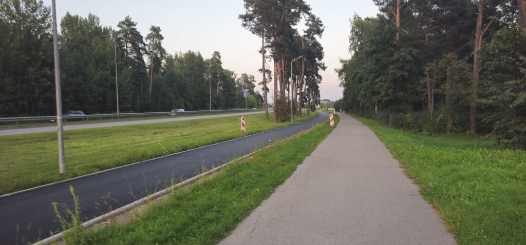 Velosipēdu ceļš Rīga - Ulbroka (Augusta Deglava iela) - Jalgrattatee - ehituse fotod