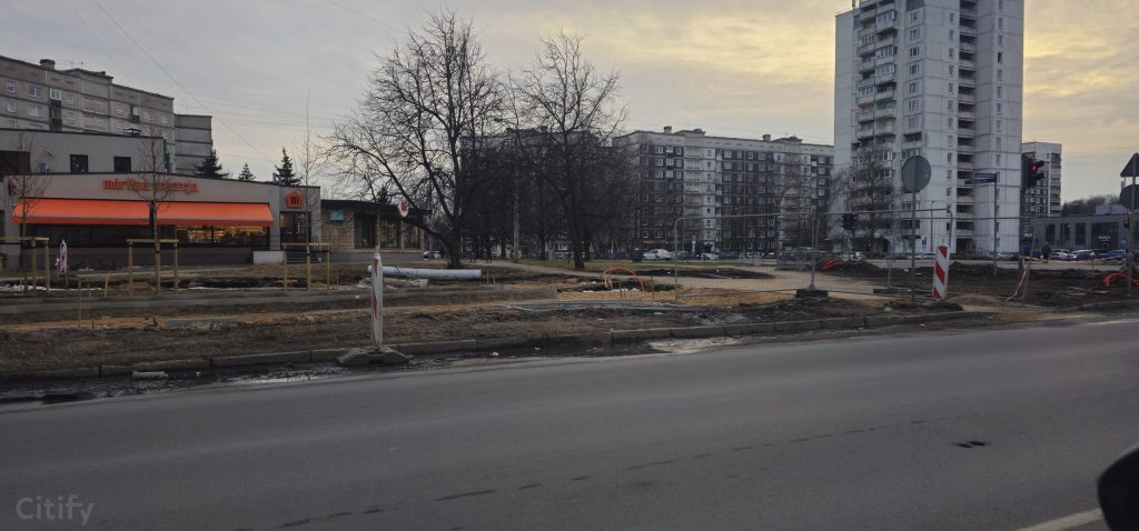 Velosipēdu ceļš Rīga - Ulbroka (Augusta Deglava iela) - Bike path - construction photos