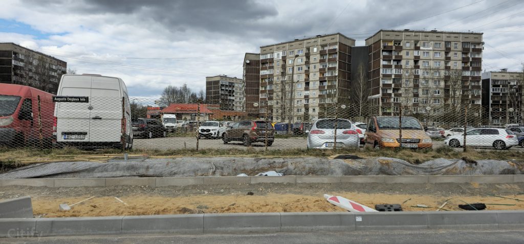 Velosipēdu ceļš Rīga - Ulbroka (Augusta Deglava iela) - Velosipēdu ceļš - būvdarbu attēli