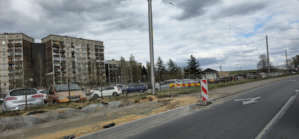 Velosipēdu ceļš Rīga - Ulbroka (Augusta Deglava iela) - Velosipēdu ceļš - būvdarbu attēli