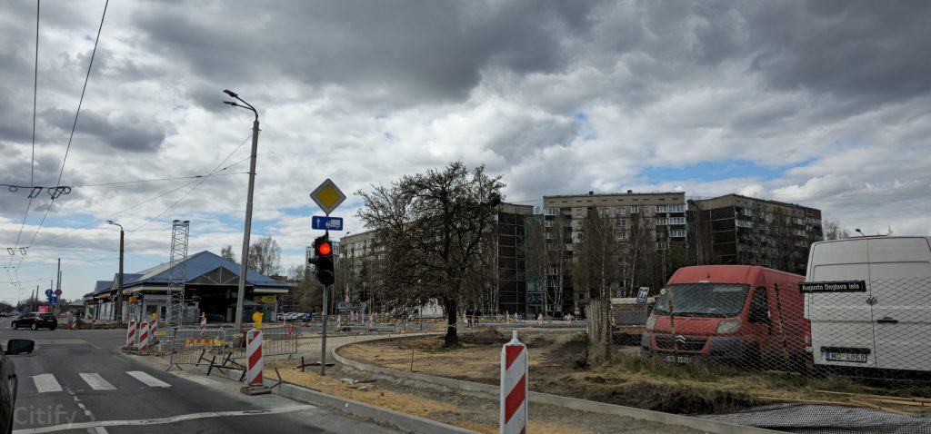 Velosipēdu ceļš Rīga - Ulbroka (Augusta Deglava iela) - Velosipēdu ceļš - būvdarbu attēli