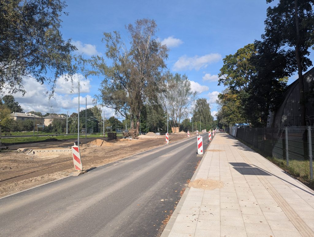 Mobilitātes punkts “Biznesa augstskola “Turība”” (Dzelzceļa iela, Dīķa iela) - Other commute - construction photos