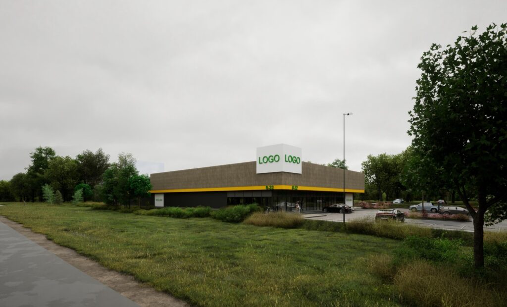 IKI Burbiškių g. 31 (Burbiškių g. 31) - Food store - visualization