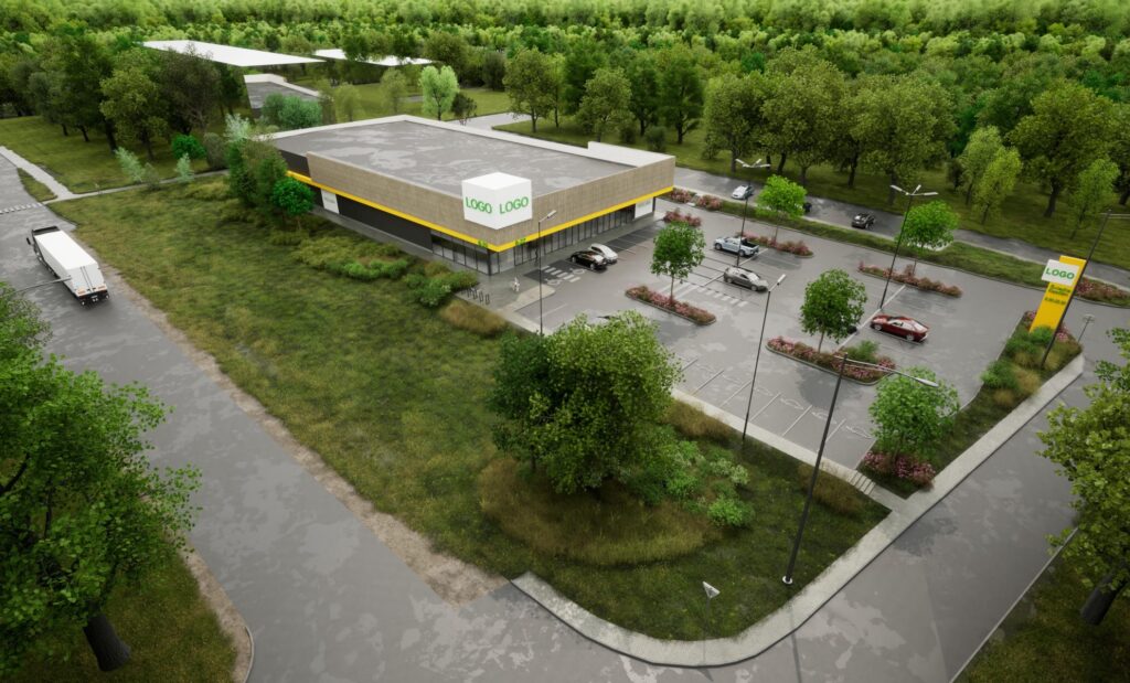 IKI Burbiškių g. 31 (Burbiškių g. 31) - Food store - visualization