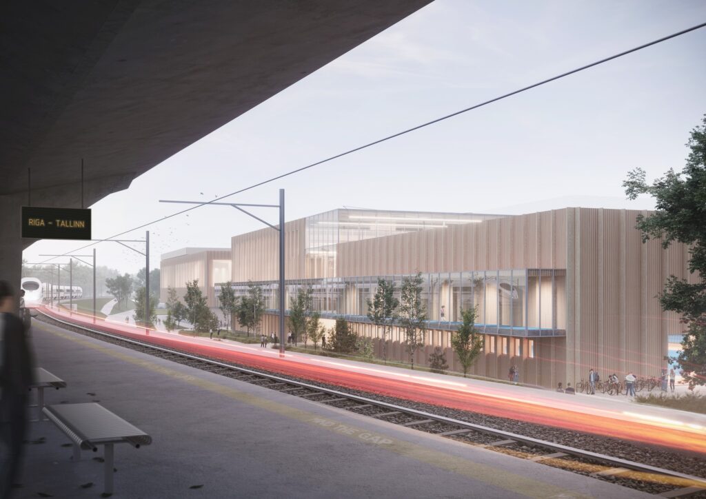 Latvijas Universitātes Akadēmiskais centrs - 4.kārta - Veselības un Sporta māja (Jelgavas iela 1) - Higher education, Sports arena - visualization