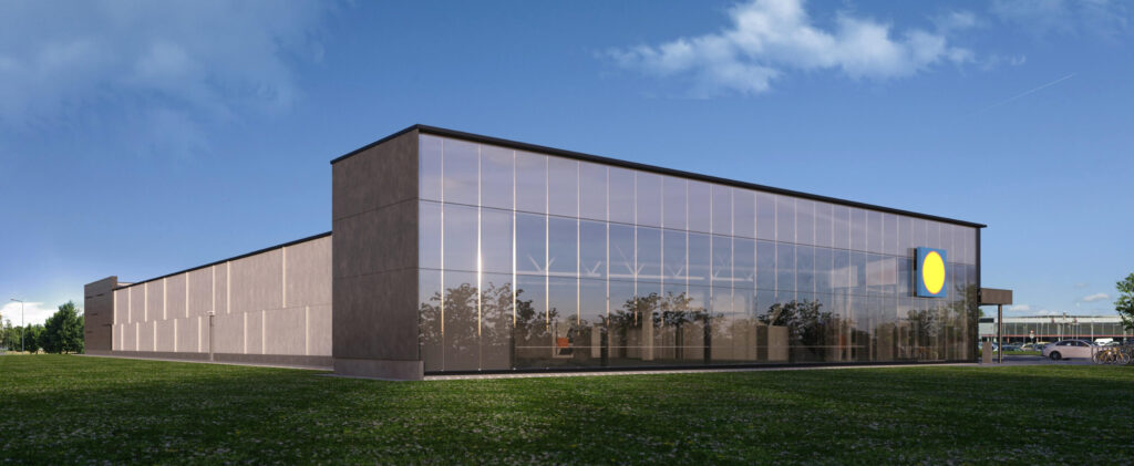 Lidl Krasta iela 40 (Krasta iela 40) - Maisto parduotuvė - vizualizacija