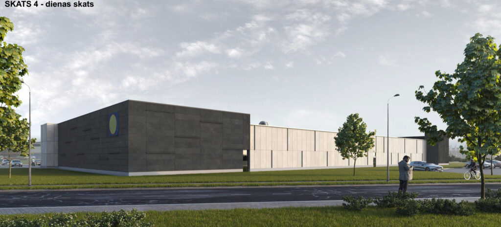 Lidl Krasta iela 40 (Krasta iela 40) - Maisto parduotuvė - vizualizacija