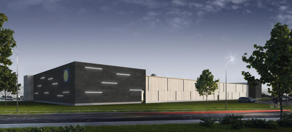 Lidl Krasta iela 40 (Krasta iela 40) - Maisto parduotuvė - vizualizacija