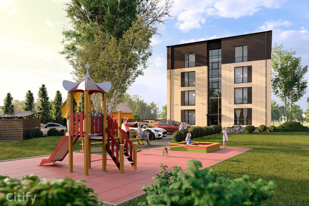 Mālu iela 18 (Mālu iela 18) - Daudzdzīvokļu nams - vizualizācija