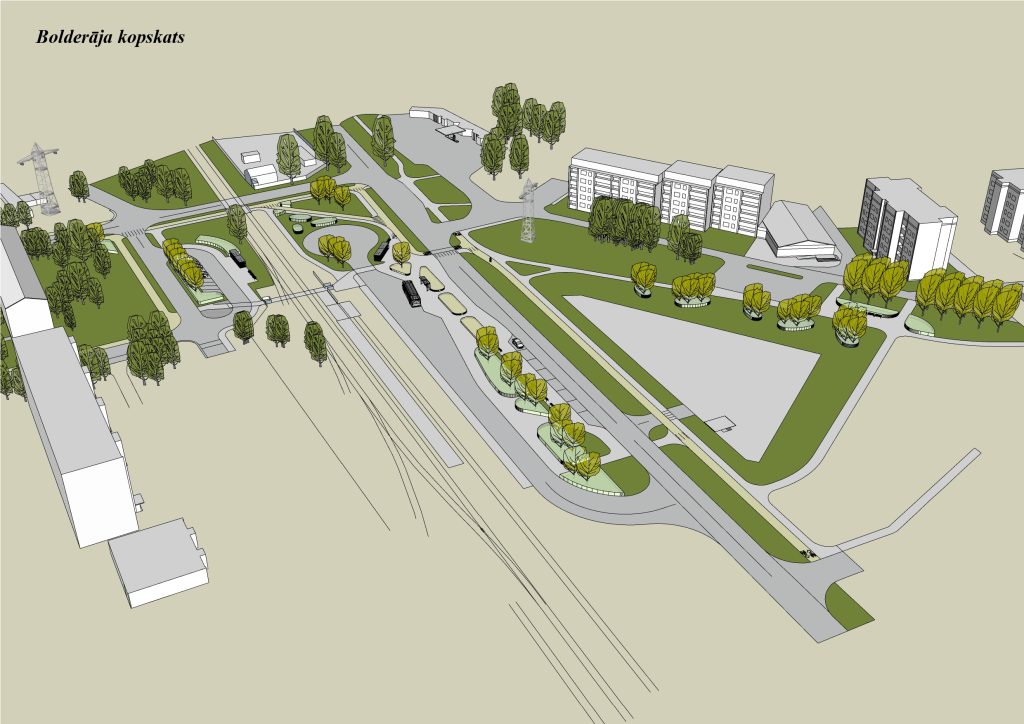 Mobilitātes punkts "Bolderāja" (Gaigalas iela 18) - Other commute - visualization