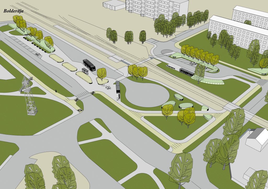 Mobilitātes punkts "Bolderāja" (Gaigalas iela 18) - Other commute - visualization