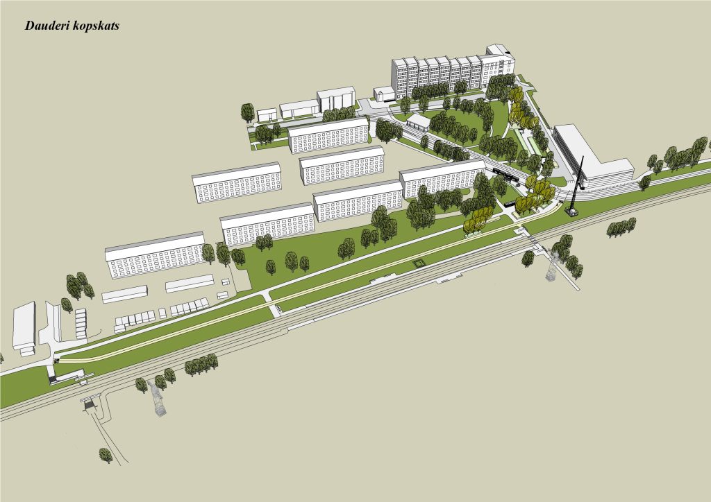 Mobilitātes punkts "Dauderi" (Zāģeru iela) - Other commute - visualization