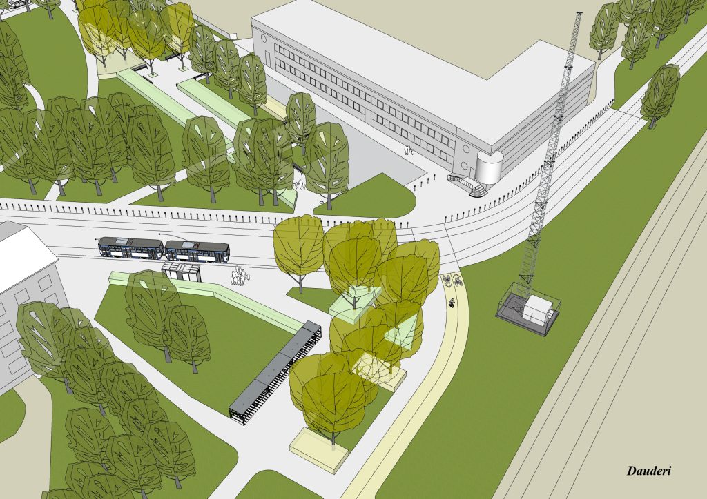 Mobilitātes punkts "Dauderi" (Zāģeru iela) - Other commute - visualization