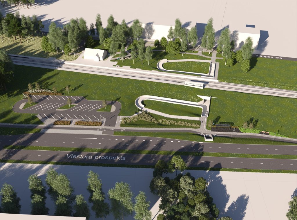 Mobilitātes punkts "Mangaļi" (Vitrupes iela) - Other commute - visualization