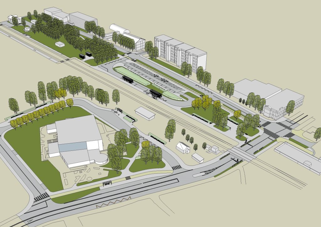 Mobilitātes punkts "Sarkandaugava" (Sliežu iela) - Other commute - visualization