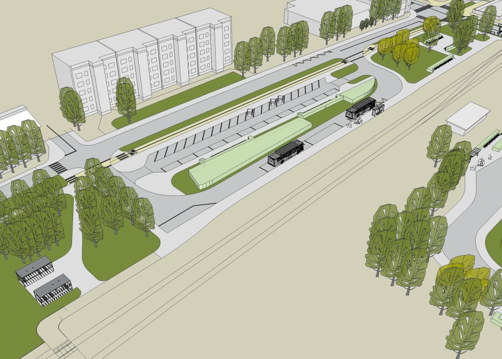 Mobilitātes punkts "Sarkandaugava" (Sliežu iela) - Other commute - visualization