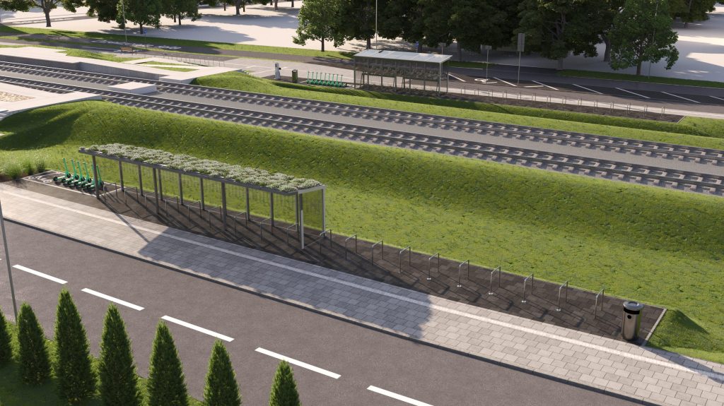 Mobilitātes punkts “Biznesa augstskola “Turība”” (Dzelzceļa iela, Dīķa iela) - Other commute - visualization