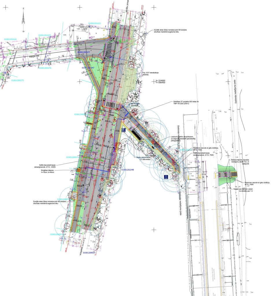 Mobilitātes punkts "Vecdaugava" (Vecāķu prospekts) - Muu liiklus - visuaalne