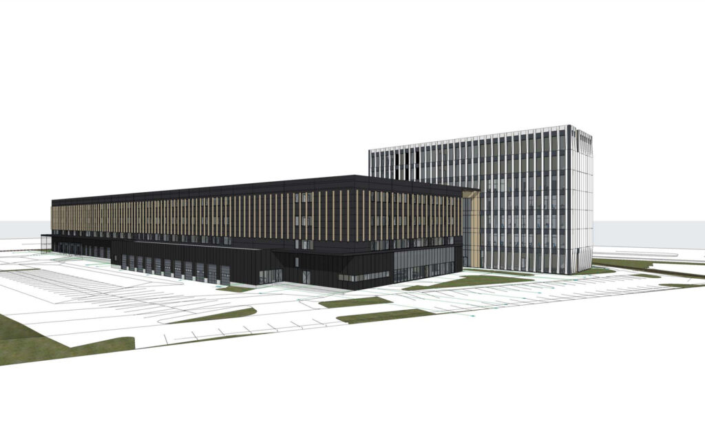 Partizanų g. 75 (Partizanų g. 75) - Office center, Shopping center, Warehouse / Distribution center - visualization