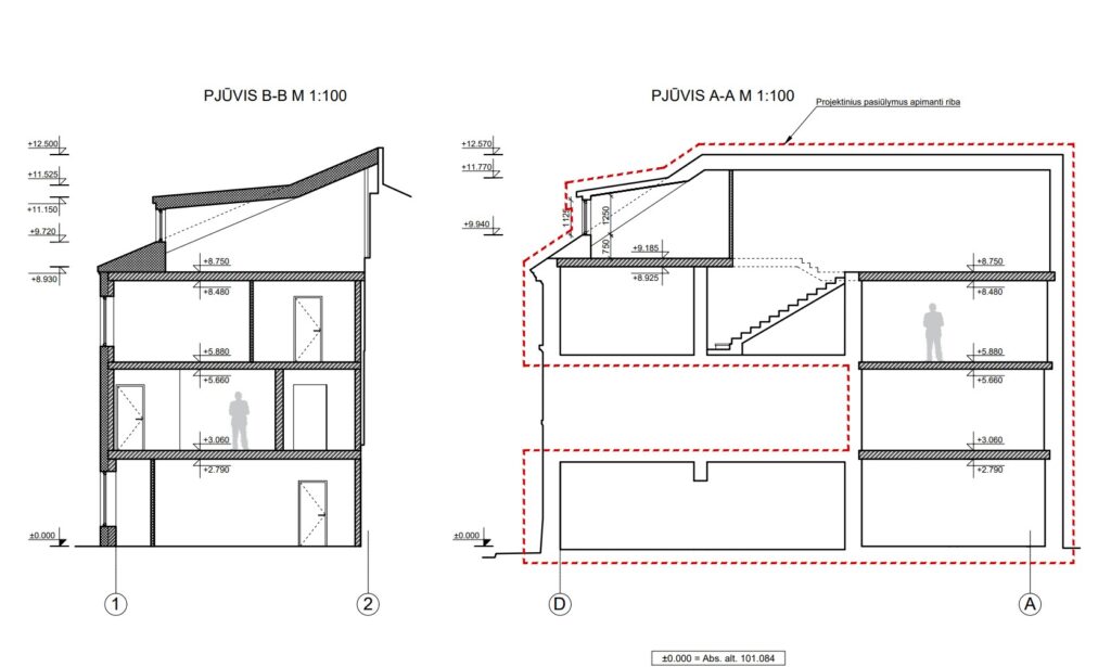 Paupio g. 17 2 etapas (Paupio g. 17) - Multi apartment - visualization