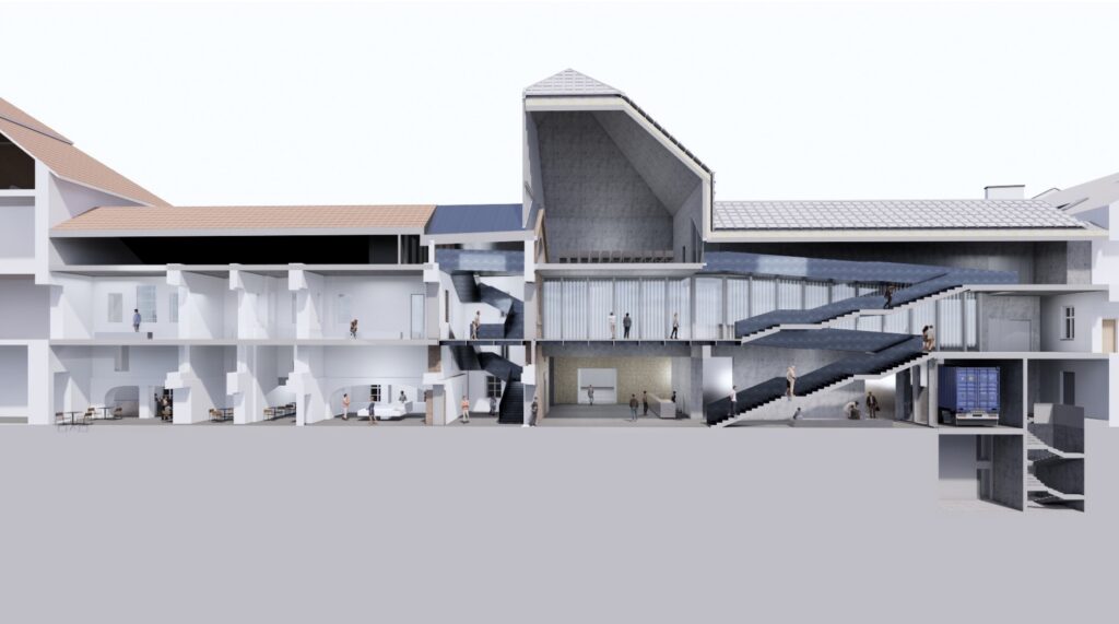 Radvilų rūmų rekonstrukcija (Vilniaus g. 24) - Museum - visualization