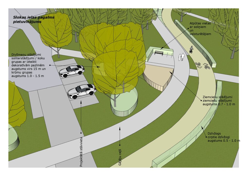 Velosipēdu ceļš Rīga - Babīte - Piņķi (Durbes iela, Jūrmalas gatve, Kurzemes prospekts, Bebru iela, Anniņmuižas bulvāris, Dammes iela, Slokas iela) - Jalgrattatee - visuaalne