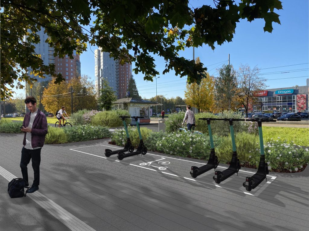 Velosipēdu ceļš Rīga - Babīte - Piņķi (Durbes iela, Jūrmalas gatve, Kurzemes prospekts, Bebru iela, Anniņmuižas bulvāris, Dammes iela, Slokas iela) - Jalgrattatee - visuaalne