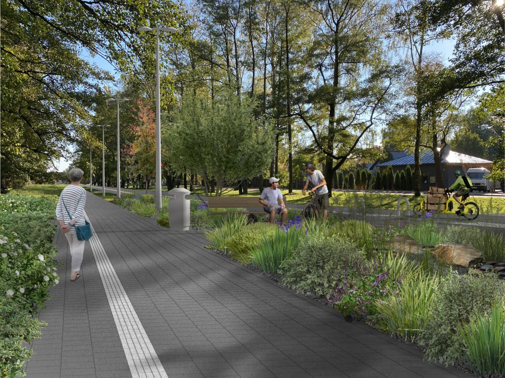 Velosipēdu ceļš Rīga - Babīte - Piņķi (Durbes iela, Jūrmalas gatve, Kurzemes prospekts, Bebru iela, Anniņmuižas bulvāris, Dammes iela, Slokas iela) - Jalgrattatee - visuaalne