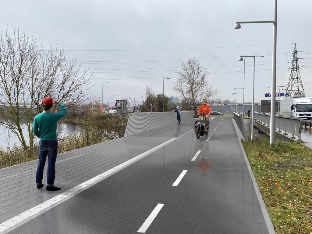 Velosipēdu ceļš Rīga - Ķekava (Mūkusalas iela, Ziepniekkalna iela) - Bike path - visualization