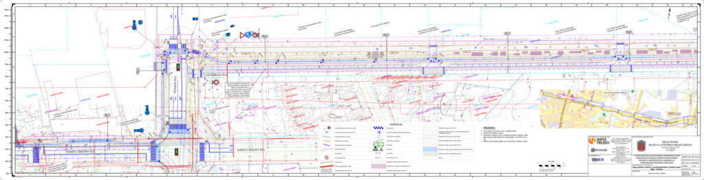 Velosipēdu ceļš Rīga - Ulbroka (Augusta Deglava iela) - Jalgrattatee - visuaalne