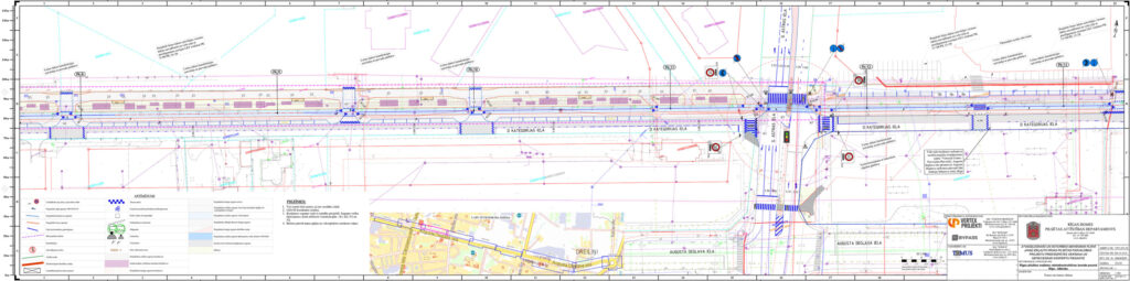 Velosipēdu ceļš Rīga - Ulbroka (Augusta Deglava iela) - Jalgrattatee - visuaalne