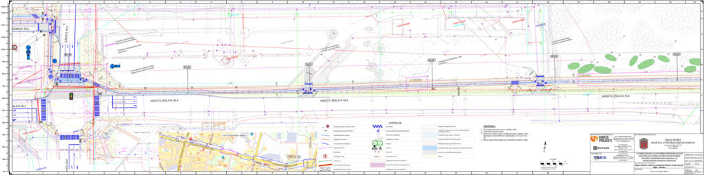 Velosipēdu ceļš Rīga - Ulbroka (Augusta Deglava iela) - Jalgrattatee - visuaalne