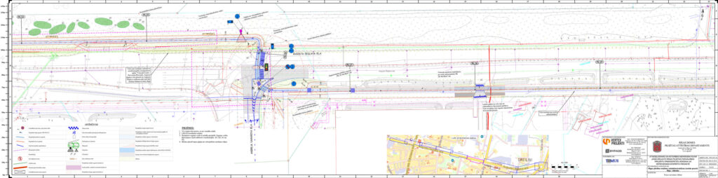Velosipēdu ceļš Rīga - Ulbroka (Augusta Deglava iela) - Jalgrattatee - visuaalne