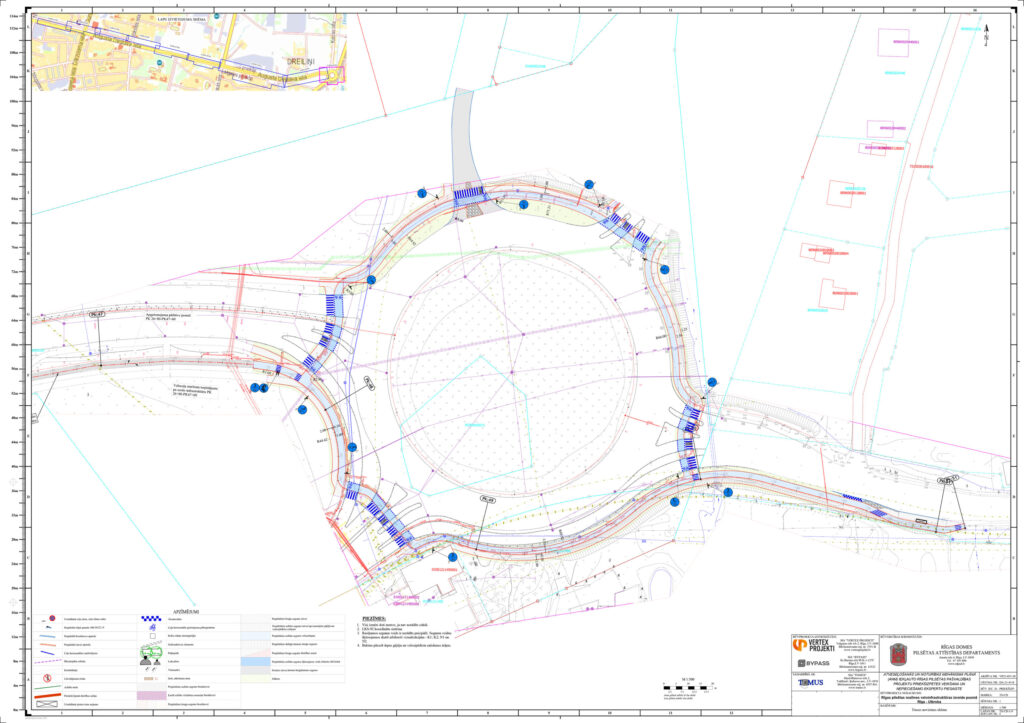 Velosipēdu ceļš Rīga - Ulbroka (Augusta Deglava iela) - Jalgrattatee - visuaalne
