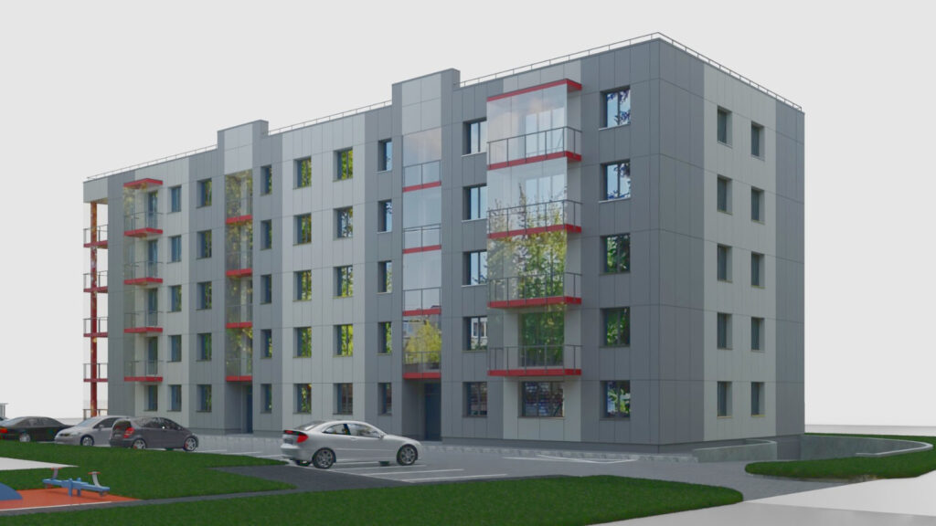 Ropažu iela 99 (Ropažu iela 99) - Multi apartment - visualization