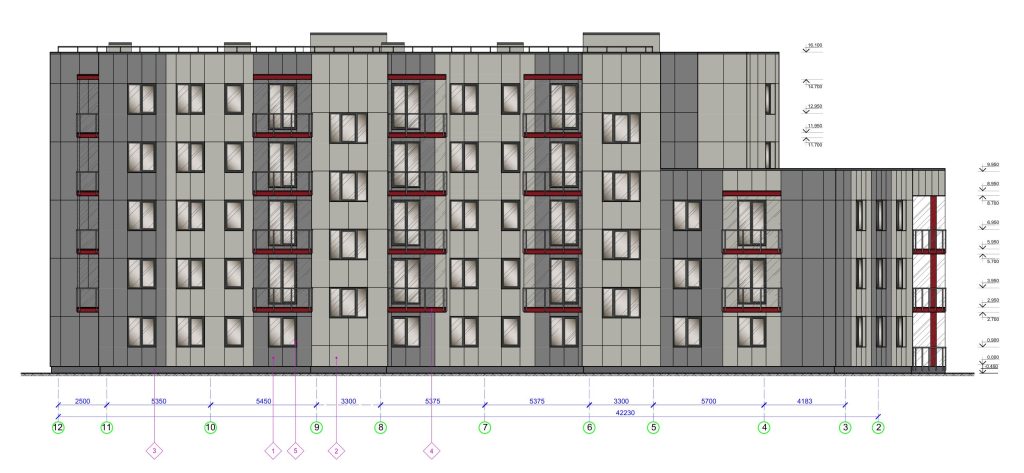 Ropažu iela 99 (Ropažu iela 99) - Multi apartment - visualization