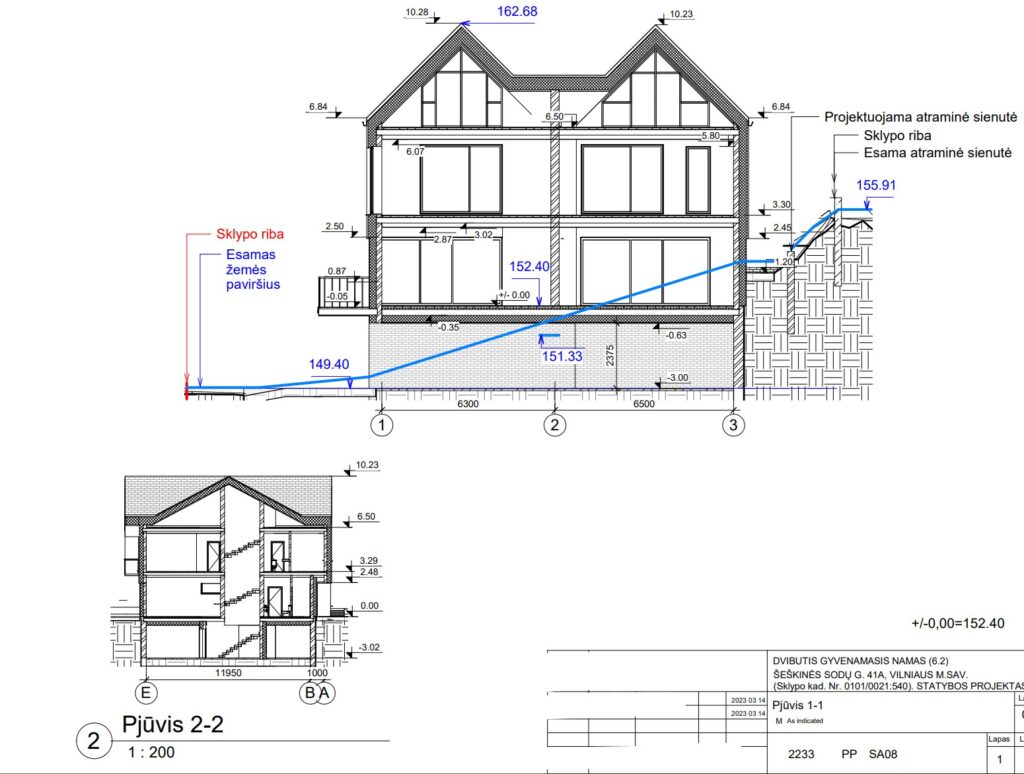 Šeškinės Sodų g. 41A (Šeškinės Sodų g. 41A) - Row housing - visualization