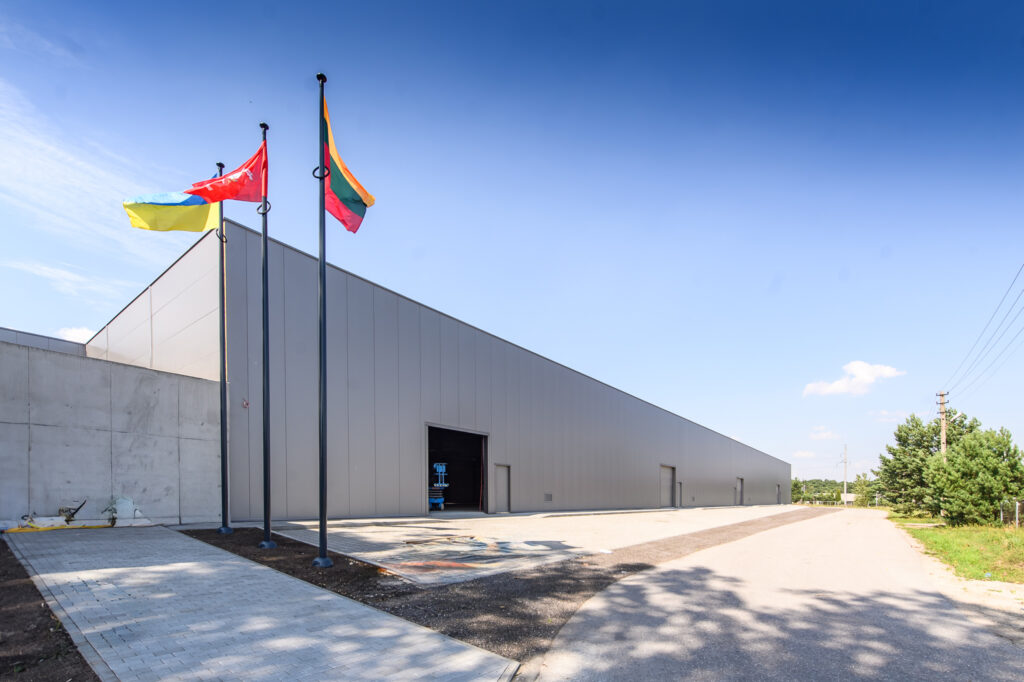 B10 HUB (Baldininkų g. 10) - Warehouse / Distribution center - construction photos