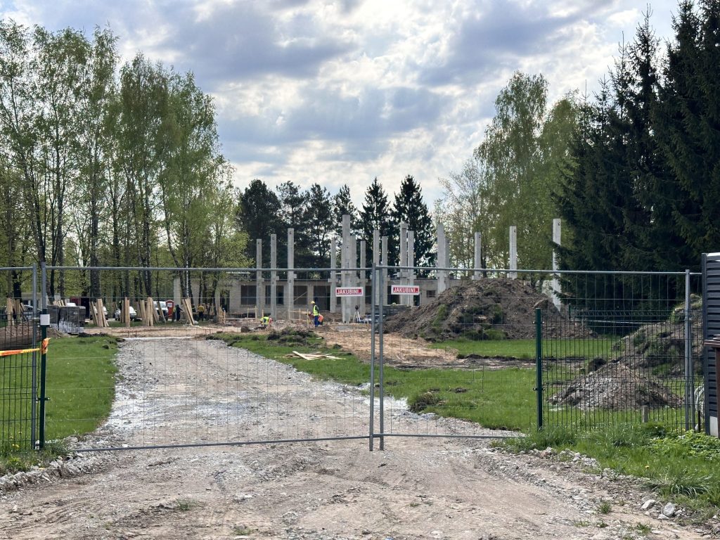 Kauno Tirkliškių Mokykla-Darželis (Dvarų g. 49) - Early education, Primary and secondary education - construction photos