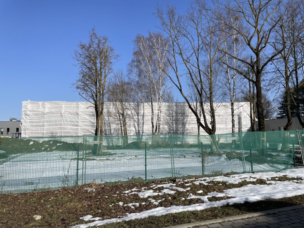 Kauno Tirkiliškių mokykla - darželis (M. Yčo g. 2) - Pirmsskolas izglītība, Pamata vai vidējā izglītība - būvdarbu attēli